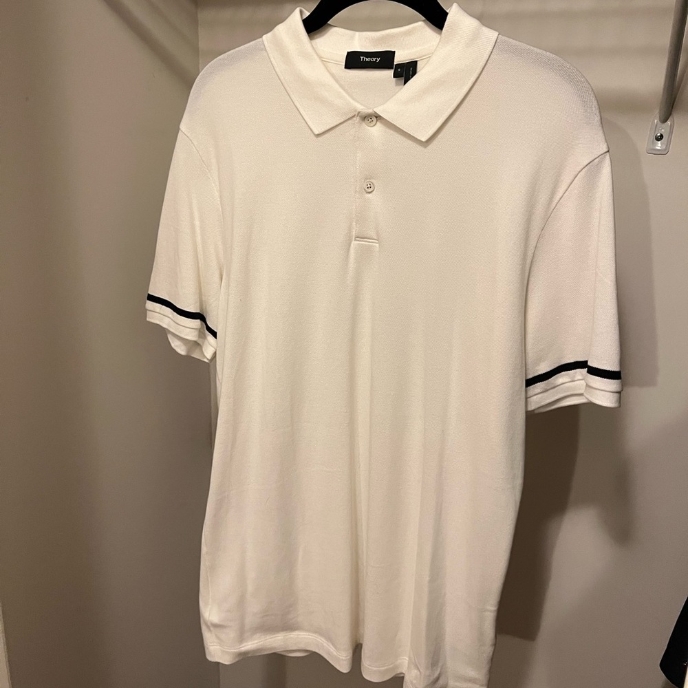 THEORY MENS POLO SIZE SMALL